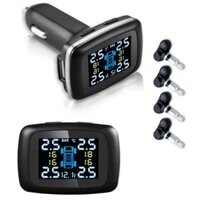 Cảm biến áp suất lốp dạng tẩu gắn van trong lắp cho xeô tô TPMS C110 - Độ chính xác: ±1.5PSI (±0.1bar)