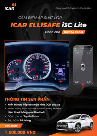 Cảm biến áp suất lốp i3c lite dành cho xe Toyota Cross