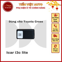 Cảm biến áp suất lốp ICAR I3C lite cho xe Toyota Cross 2024, giải mã áp suất lốp zin theo xe