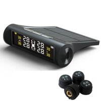 Cảm Biến Áp Suất Lốp TPMS Van Gắn Ngoài - Màn hình màu hiển thị nhiệt độ áp suất lốp tiện lợi trong việc lắp đặt