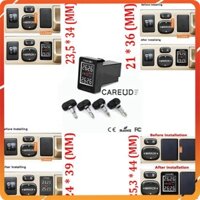 Cảm biến áp suất lốp trong Careud lắp nút chờ xe hơi, ô tô - Bán theo kích thước lỗ chờ - HÀNG CHÍNH HÃNG