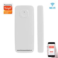 Cảm Biến Báo Động Má Từ Cửa Mở Wifi Tuya WD04