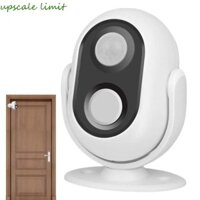 Cảm biến chào mừng UPSCALE LIMIT, Chuông cảm biến cửa điện tử chống trộm chuyển động, Máy nghe nhạc có xoay 360 độ không dây chống nước Cửa báo động cảm biến Greeter Home