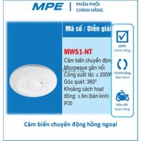 Cảm Biến Chuyển Động Hồng Ngoại Gắn Trần MWS1-NT MPE - LOLi Electric