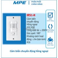 Cảm biến chuyển động hồng ngoại chữ nhật gắn âm tường IRS1-H MPE - LOLi Electric