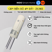 Cảm Biến Độ Ẩm Đất Không Dây Chống Nước Zigbee Kết Nối Với Điện Thoại NIDO