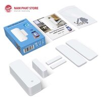 Cảm biến đóng mở cửa Zigbee Tuya Smart hoạt động với Google Home và Amazon Alexa