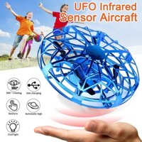 Cảm Biến Hồng Ngoại Máy Bay Levitation UFO Quadcopter Đèn LED Điều Hướng Bay Trực Thăng RC Drone Đồ Chơi Cho Trẻ Em