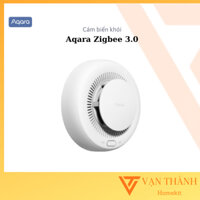 Cảm biến khói Aqara Zigbee 3.0 - Cảnh báo cục bộ và từ xa, Tuổi thọ pin 10 năm, Tương thích HomeKit cần có Hub