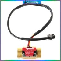 Cảm biến lưu lượng HAN G1 2 Lưu lượng nước Hall Công tắc cảm biến Lưu lượng kế 1-25L phút Đồng hồ đo lưu lượng