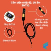Cảm Biến Nhiệt Độ, Độ Ẩm SHT10 Ra Dây Có Vỏ Bảo Vệ IP68