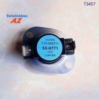 Cảm biến nhiệt máy giặt sấy Whirlpool hãng L248-80F tem xanh