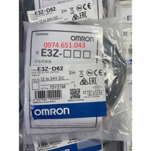 Cảm biến quang Omron E3Z-D62 2M