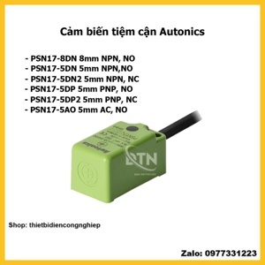 Cảm biến tiệm cận 5mm Autonics PSN17-5DP2