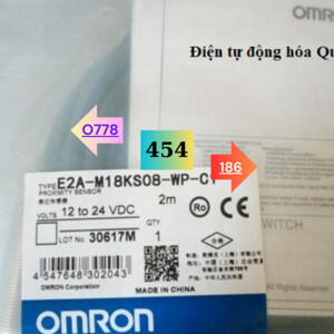 Cảm biến tiệm cận Omron E2A-M18KS08-WP-C1