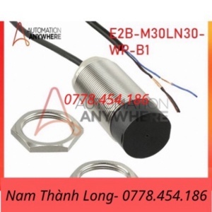 Cảm biến tiệm cận Omron E2B-M30LN30-WP-B1 2M