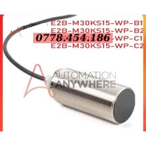 Cảm biến tiệm cận Omron E2B-M30KS15-WP-B2 2M