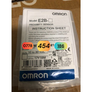 Cảm biến tiệm cận Omron E2B-M12LS04-M1-B1