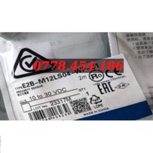 Cảm biến tiệm cận Omron E2B-M12LS04-WP-C1 2M