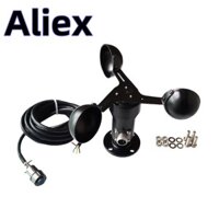 Cảm biến tốc độ gió (tín hiệu xung: 12 xung tương ứng 1 m / S) Cáp 3M miễn phí DC5V