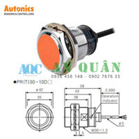 Cảm biến từ Autonics PRT30-10DC, phi 30, 10 mm, NC, 2 dây, 24VDC