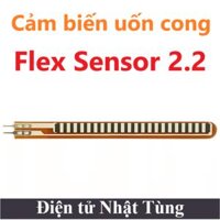 Cảm biến uốn cong Flex sensor 2.2, Cảm biến áp lực điện trở