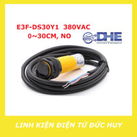 CẢM BIẾN VẬT CẢN HỒNG NGOẠI, E3F-DS30Y1, 380VAC, NO, CHỐNG NHIỄU TỐT