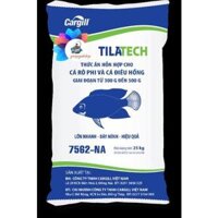 Cám cá Cargill 7562 cho cá Rô phi, trắm và làm Mồi câu - Viên 6mm - 1KG