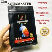 Cám cá vàng - Thức ăn cho cá vàng ba đuôi ranchu AQUAMASTER Goldfish gói 250g