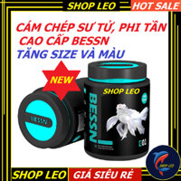 Cám chép sư tử BESSN công thức mới giúp cá tăng size, sáng màu, Tăng đuôi - Thức ăn chép phi tần, chép sư tử-shopleo