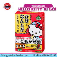 Cảm cúm trẻ em Hello Kitty Nhật hộp 10 gói