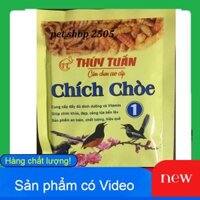 CÁM DINH DƯỠNG CHO CHIM CHÍCH CHÒE [ Combo 10 gói x 200gr] CÁM CHO CHIM GIÁ RẺ-THỨC ĂN CHO CHIM THÚY TUẤN