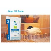 Cám gà đẻ De Heus 7790 dạng bột bao 25kg cho gà Rutin, chim cút đẻ - Giúp Gà Rutin đẻ sai trứng tỉ lệ 85%