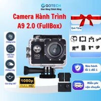 Cam hành trình - Camera hành trình xe máy, xe đạp gắn mũ bảo hiểm giá rẻ góc rộng 170 độ, chống nước, 5 chế độ cân bằng
