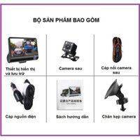 CAM Hành Trình Ô Tô 2 Mắt WDR FULL HD 1080P TẶNG 1 CAMERA LÙI.