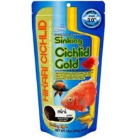 Cám Hikari Cichlid gold 342gr tăng màu cho két, tai tượng, cá cichlid