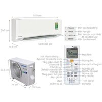 cam kết chính hãng  Điều hòa Panasonic 18000 BTU 1 chiều inverter CS/CU-XPU18XKH-8- Mới Chính Hãng