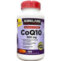 (cam kết chính hãng Mỹ) viên uống Viên uống hỗ trợ tim mạch CoQ10 300mg  Kirkland 100 viên