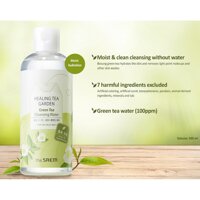 [CAM KẾT CHUẨN HÀN] Nước tẩy trang The Saem Healing Tea Garden Green Tea Cleansing 300ml