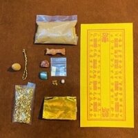 [CAM KẾT ĐỒ THẬT 100%] Combo bộ thất bảo và tro rơm nếp bốc bát hương