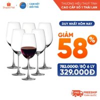 [Cam Kết Đổi Trả Nếu Vỡ] Bộ 6 ly rượu Ocean Madison Red Wine 425ml - Chính Hãng