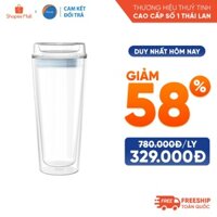 [Cam Kết Đổi Trả Nếu Vỡ] Ly thủy tinh 2 lớp Ocean Groove Personal Tumbler 400ml - Chính Hãng