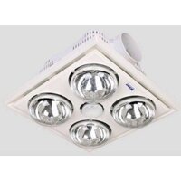 [Cam kết hàng chính hãng] - Đèn sưởi nhà tắm 4 bóng âm trần H4B- HANS
