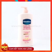 Cam kết hàng chính hãng SỮA DƯỠNG THỂ DƯỠNG TRẮNG VASELINE HEALTHY WHITE UV LIGHTENING