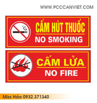 Cấm lửa – Cấm Thuốc