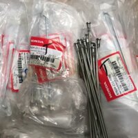 Căm nan xe máy ( nan hoa ) bộ trước xe Dream , Wave chính hãng Honda