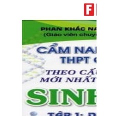 Cẩm Nang Luyện Thi Đại Học Sinh Học Tập 1 Di Truyền Học
