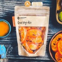 Cam sấy dẻo L'angfarm, 225g bịch mẫu kraft 1 mặt trong, 200g hũ Tobita