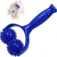 Cầm Tay Gai Bóng Vai Máy Mát Xa Cổ Cánh Tay Con Lăn Thư Giãn Cơ Massage Con Lăn Cầm Tay Massage Con Lăn