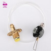 Cắm Trại Ngoài Trời Bếp Đổ Lại Adapter Đầu Đốt Bình Xi Lanh Phẳng Khớp Nối Chai Gas Nạp Lại Adapter